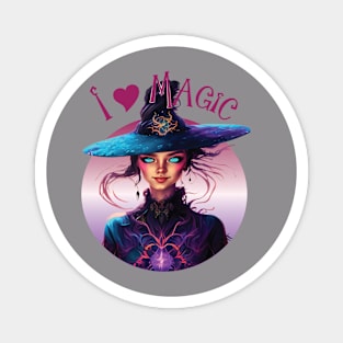 I Love Magick Magnet